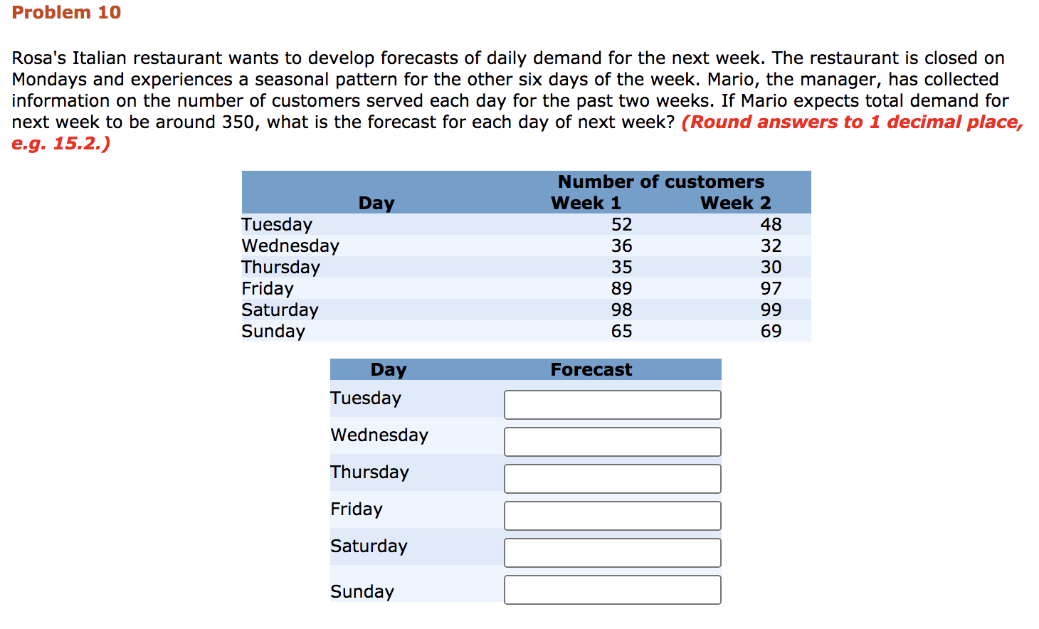 please explain and show steps Problem 11 The