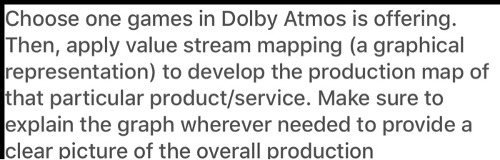 Choose one games in Dolby Atmos is offering.