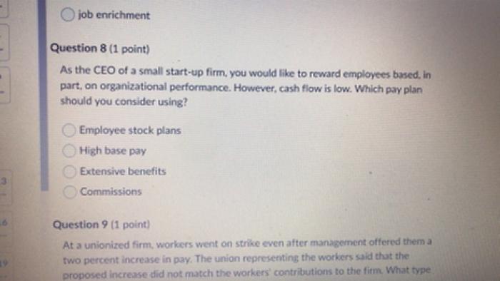 Boal achievement the compensation system