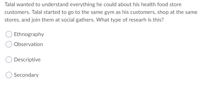 Talal wanted to understand everything he could