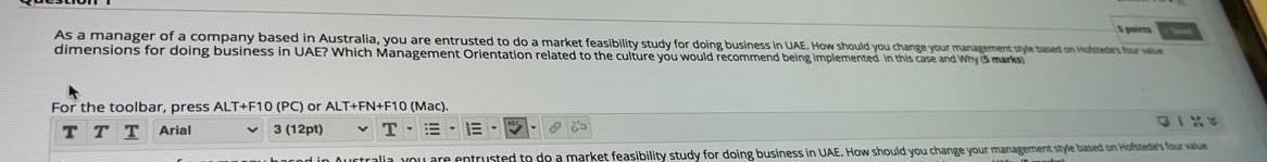 As a manager of a company based in Australia, you