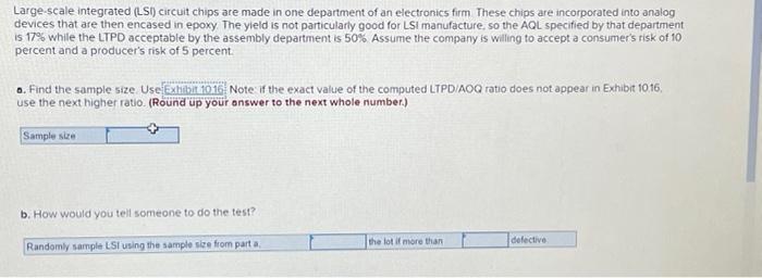 Large-scale integrated (LSI) circuit chips are