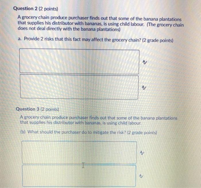 Question 1 (4 points) For big box retailers (such