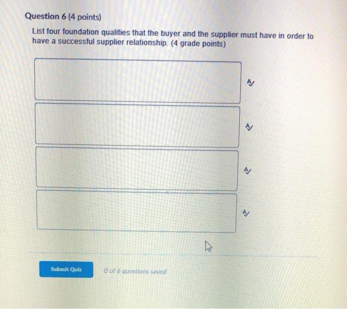Question 1 (4 points) For big box retailers (such