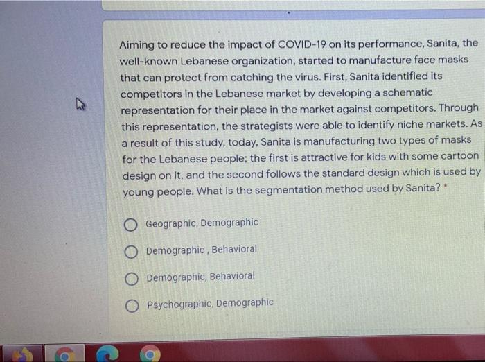 Aiming to reduce the impact of COVID-19 on its