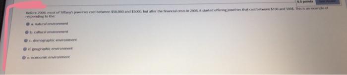 Before 2008 , most of Tiffany's jewelries cost