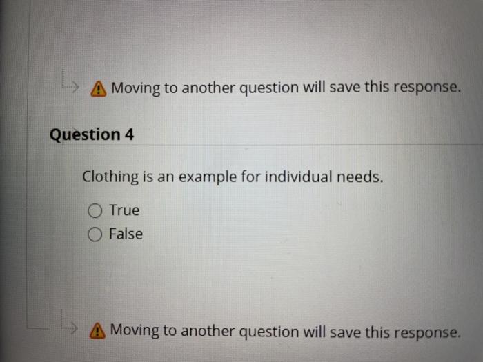 Question Completion Status: A Moving to another