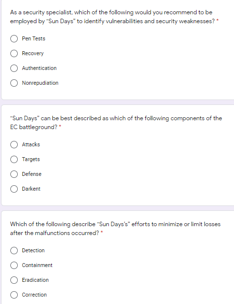 One of the employees at "Sun Days" accidentally