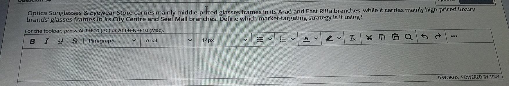 Optica Sunglasses & Eyewear Store carries mainly