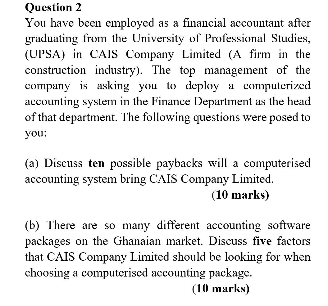 Question 1 Tally.ERP 9 as an accounting software