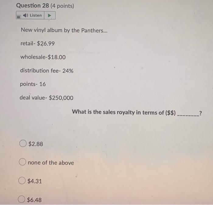 Record labels are responsible for paying sales