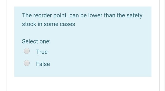Inventory is needed to cope with sudden spikes in