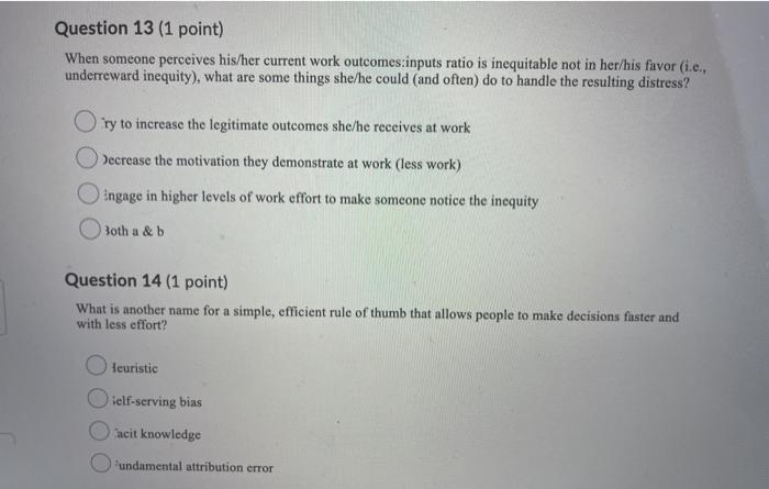 Please answe all! Question 7 (1 point) Bob tries