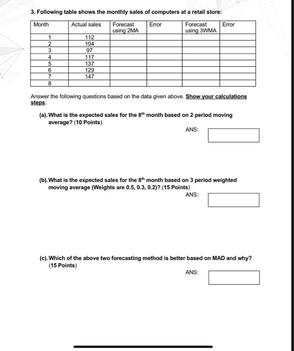 Question 1. Discuss in detail any three design