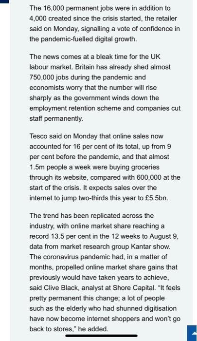 can a case study be made please usinh this below.