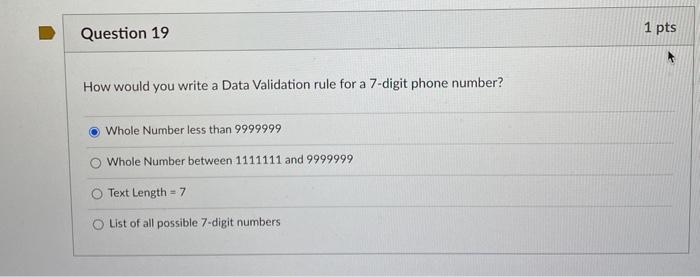 1 pts Question 18 Where would we write code to
