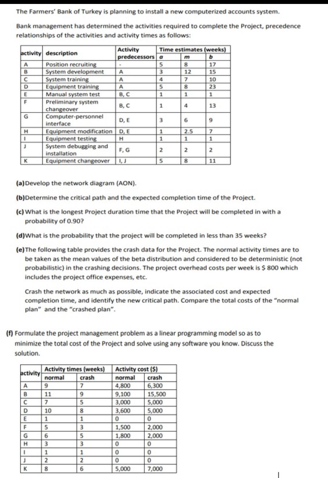 please, show your Excel calculations clearly and