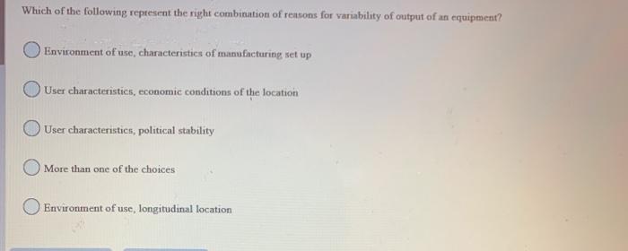 Which of the following represent the right