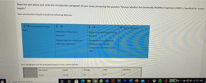 HELP THE WRITING BLUE BOX IS THE INTRSUCTIONS Red