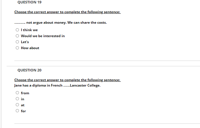 I need help in these questions. Please do them