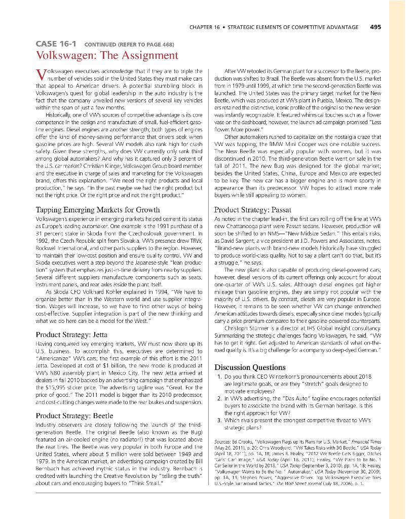 Case Analysis Framework 1. Statement of The