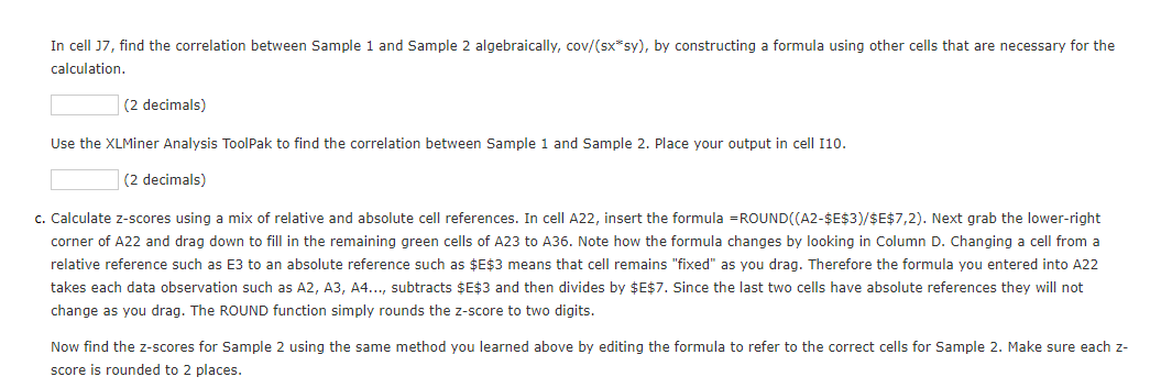 Sample 2 z-scores x Excel template - Saved File