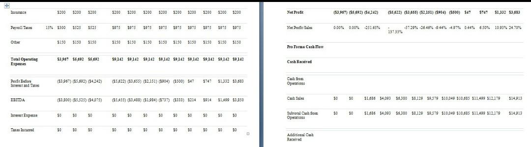 QUESTION- PLEASE READ BUSINESS PLAN. 1) GENERATE