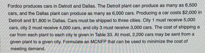 model as LP and solve with Excel Solver show