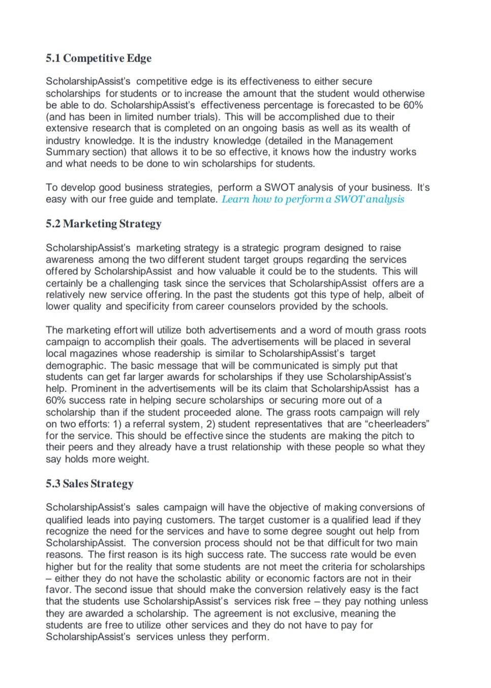 QUESTION- PLEASE READ BUSINESS PLAN. 1) GENERATE