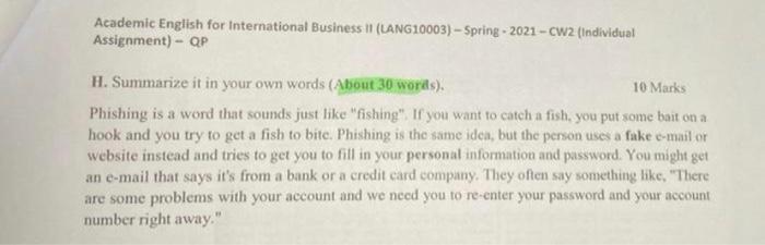 Academic English for International Business 11