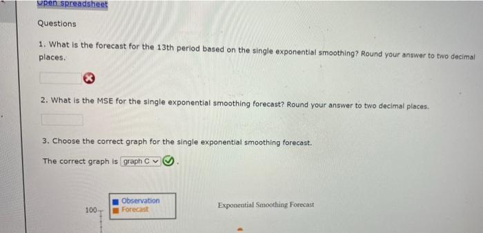 fx ce B C D A Smoothing constant E H 0.2 M Error2