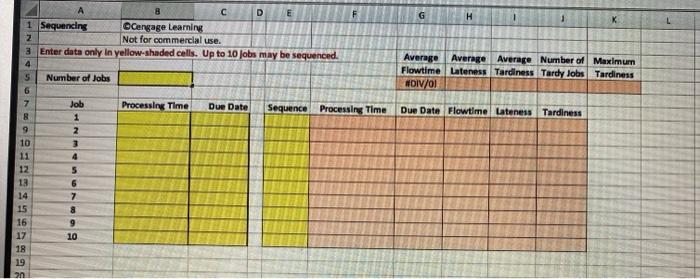 this is the table you must fill in the table