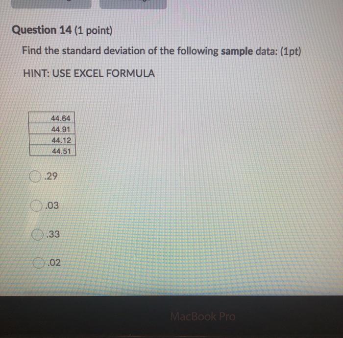 Question 1 (1 point) What kind of cost involves