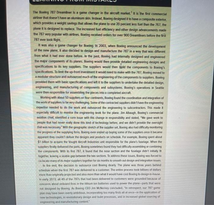 What is different with Boeing that makes it so