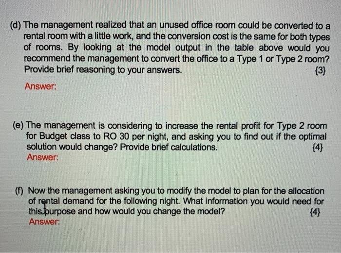 Tablo 1: Variable Cells Final Reduced Objective