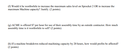 QUESTION 3: Linear Programming Formulation (33