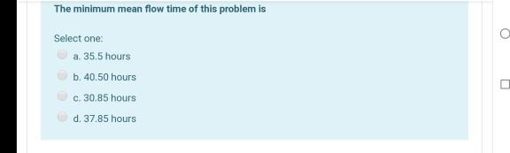 The Consider the following single