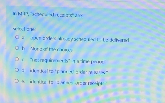 A basic difference between infinite source and