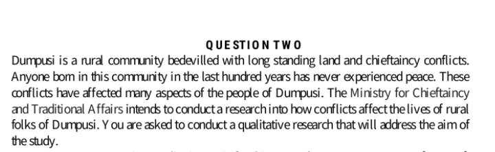 e. Design a topic-based interview guide to be