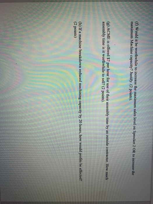 60 Acme sells two sprocket assemblies for