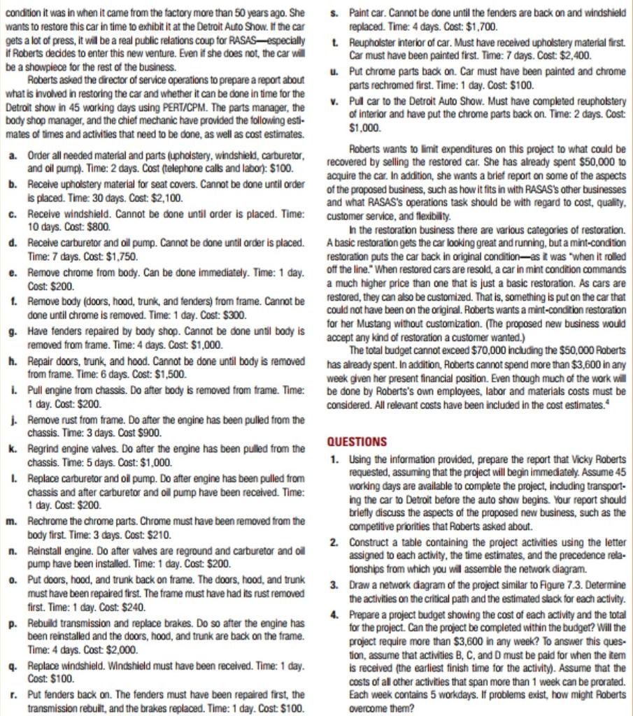 Roberts Auto Sales and Service (RASAS) consists