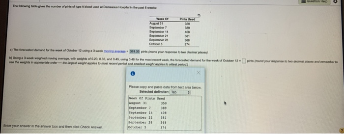 The following the number of type A Blood and How