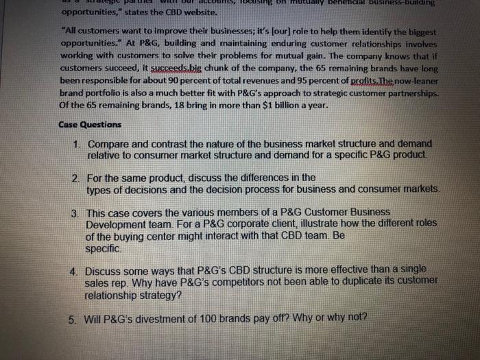Answer all the case questions extensively.