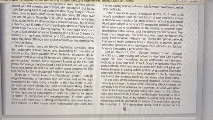 Case study Instructions: Assessment 1: Case Study