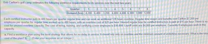 Each certified instructor puts in 480 hours per