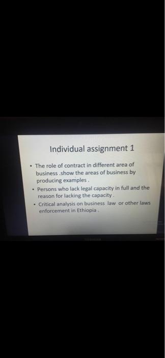 Answer the following respectively Individual