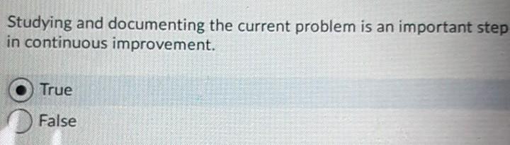 Studying and documenting the current problem is