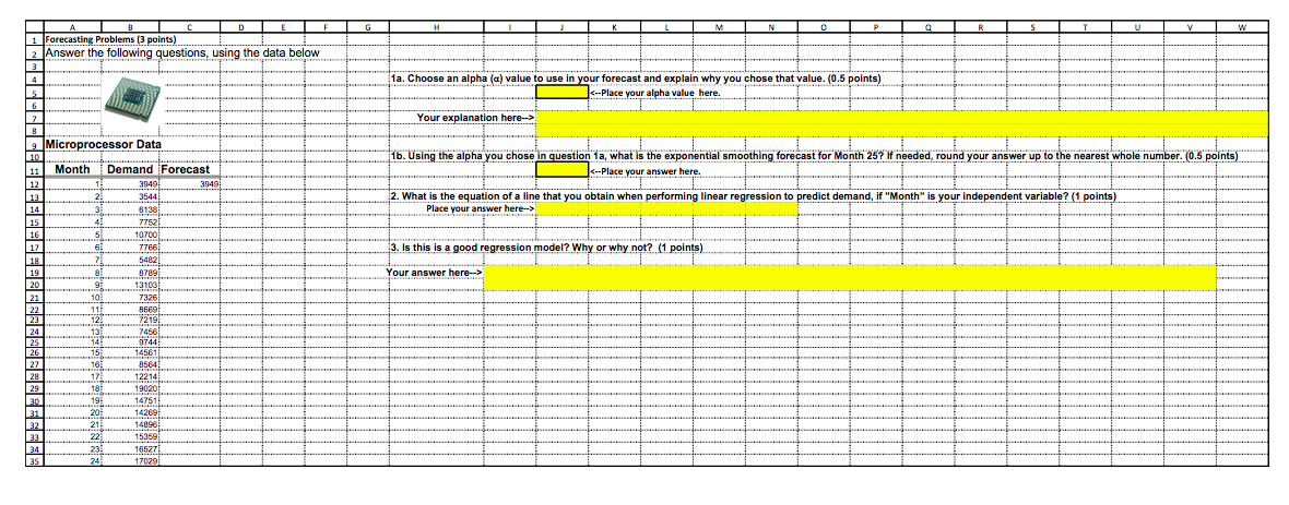 A D H K M N R U V E F 1 Forecasting Problems (3