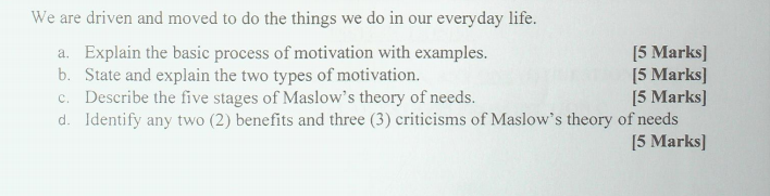 We are driven and moved to do the things we do in