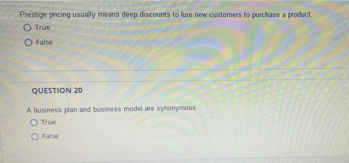 Prestige pricing usually means deep discounts to